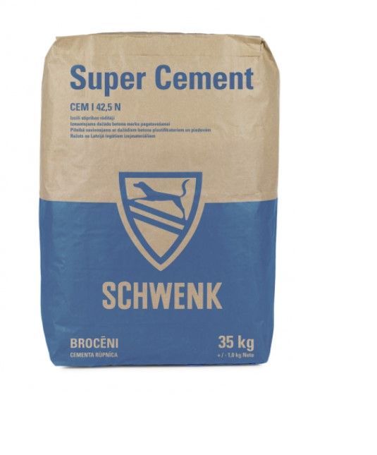 SCHWENK (CEMEX) CEM I 42,5N (M500) Super Cements (Brocēnu) | Bazaars.lv