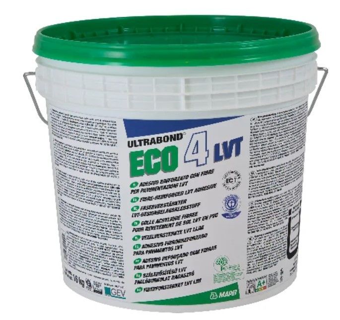MAPEI Ultrabond Eco 4 LVT Augstas Temperatūras Noturīga Līme LVT Grīdām | Bazaars.lv