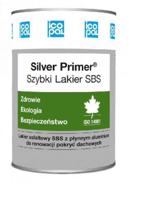 ICOPAL Silver Primer Bitumena Atstarojoša Laka Uz Šķīdinātāja Bāzes | Bazaars.lv