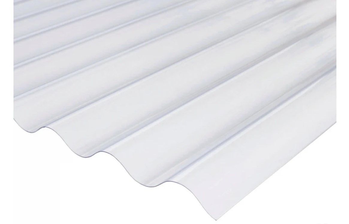 ONDULINE PVC Viļņotās Jumta Loksnes, 2000x950x1mm | Bazaars.lv
