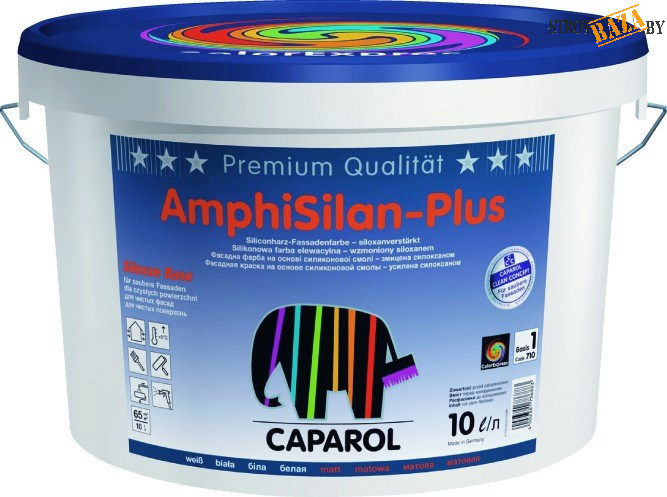 CAPAROL EXL Amphisilan-Plus B1 XRPU Fasādes Krāsa Uz Silikona Sveķu Bāzes | Bazaars.lv