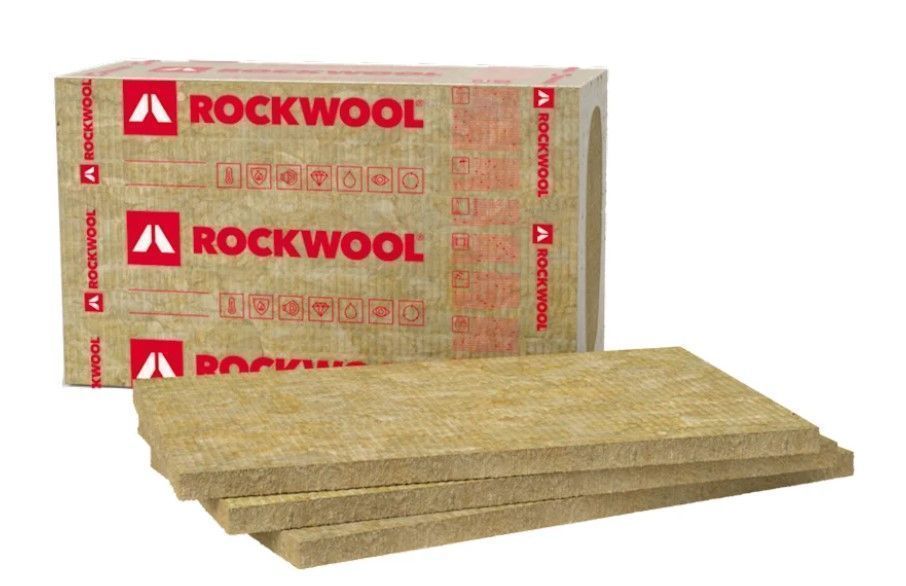 ROCKWOOL Frontrock S Akmens Vate Plāksnēs Fasādei 600mm | Bazaars.lv