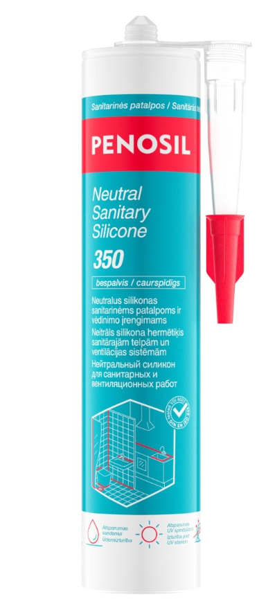 PENOSIL Premium Sanitary Silicon Sanitārais Silikons | Bazaars.lv