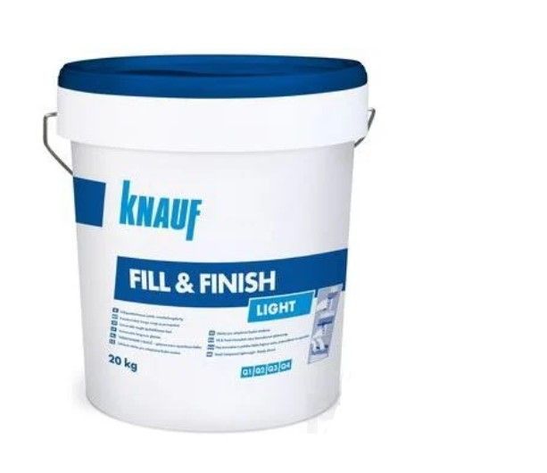 KNAUF Fill & Finish Light Gatavā Vieglā Špaktele, Zils | Bazaars.lv