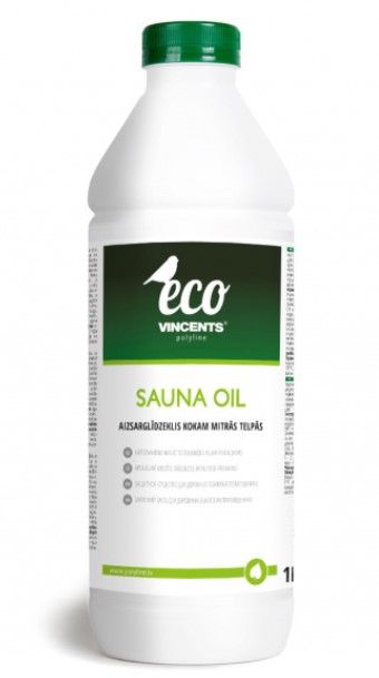 VINCENTS POLYLINE Sauna Oil Eļļa Kokam Mitrās Telpas | Bazaars.lv