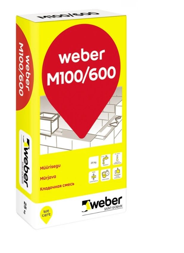 WEBER M 100/600 Mūrjava | Bazaars.lv