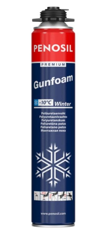 PENOSIL Premium GunFoam Winter Poliuretāna Putas -10C | Bazaars.lv
