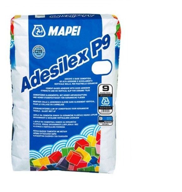 MAPEI Adesilex P9 Elastīga Flīžu Līme (C2TE)| Bazaars.lv