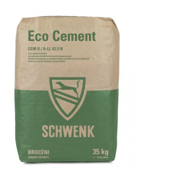 SCHWENK (CEMEX) CEM II 42,5N (M400) Eco Cements (Brocēnu) | Bazaars.lv