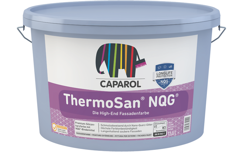 CAPAROL ThermoSan Fassadenputz NQG Apmetums