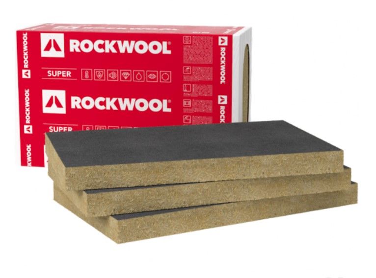 ROCKWOOL Ventirock F Super Pretvēja Izolācijas Plāksnēs 600x1000mm | Bazaars.lv