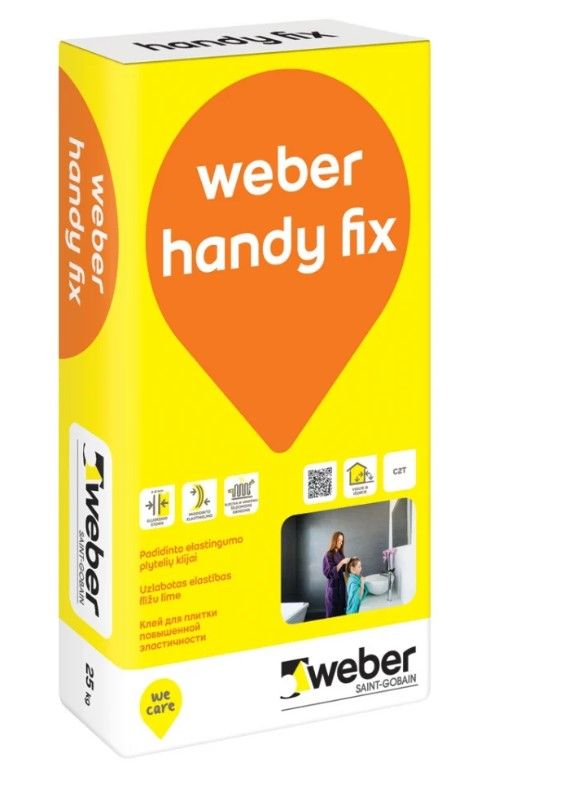 WEBER Handy Fix Flīžu Līme | Bazaars.lv