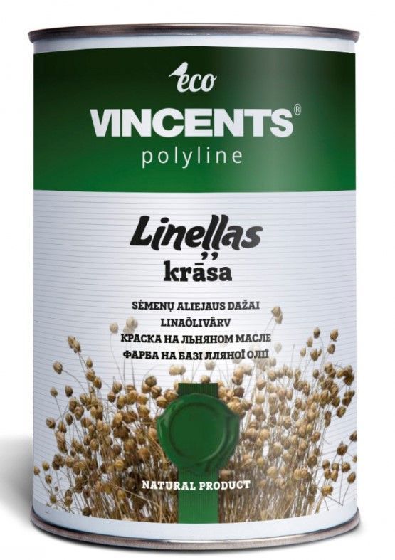 VINCENTS POLYLINE Lineļļas Krāsa Ivory | Bazaars.lv