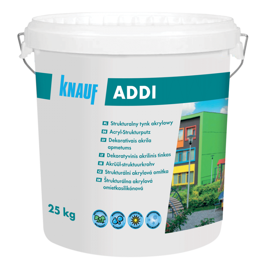 Knauf Addi Gatavais Akrila Dekoratīvais Apmetums 25kg | Bazaars.lv