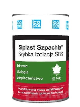 ICOPAL Siplast Spatula Bitumena Špakteļmasa Uz Šķīdinātāja Bāzes | Bazaars.lv