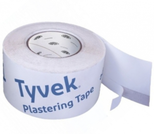 Tyvek Plastering 1310PT Vienpusējā Līmlente 80mm, 25m | Bazaars.lv