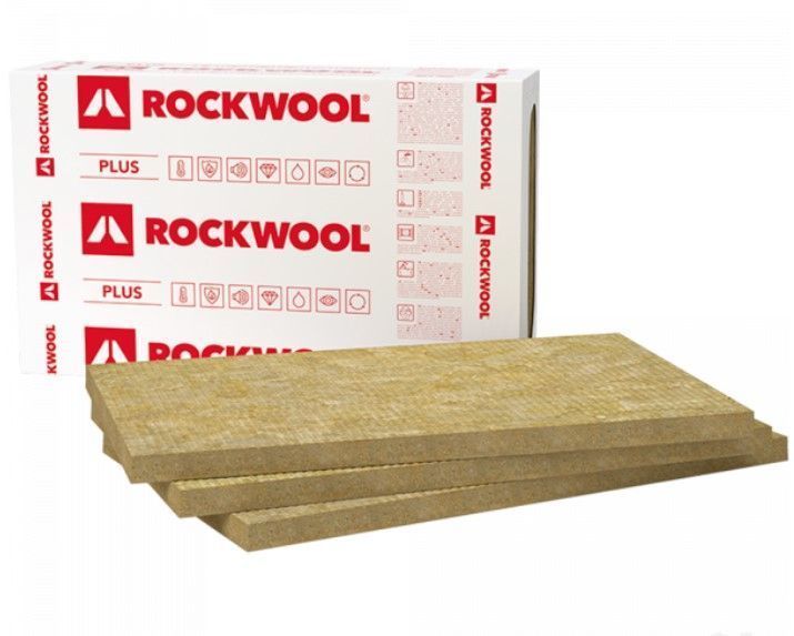 ROCKWOOL Steprock Plus (ND) Grīdas Akmens Vate Plāksnēs 600x1000mm