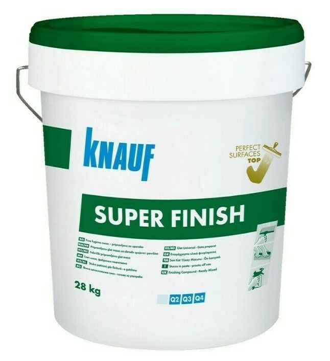 Knauf Super Finish Universālā Gatavā Špaktele, Zaļš | Bazaars.lv