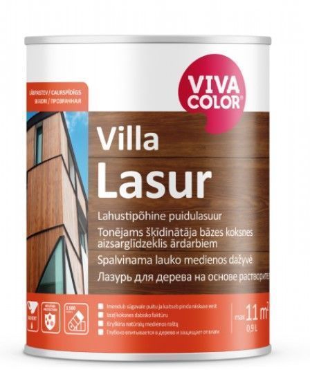 VIVACOLOR Villa Lasur Koksnes Aizsarglīdzeklis, Tonējams | Bazaars.lv