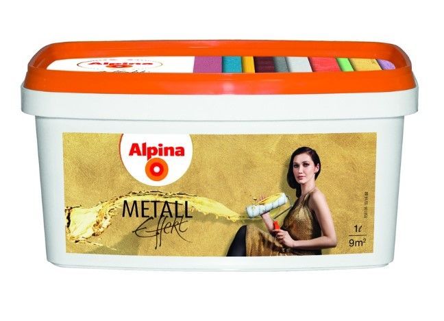 Alpina Metall Effekt Pārklājums Metāla Efektam