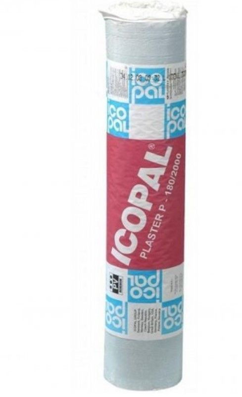 ICOPAL Plaster P180/2000 Jumta Seguma Pašlīmējošais Apakšklājs, 1x10m | Bazaars.lv