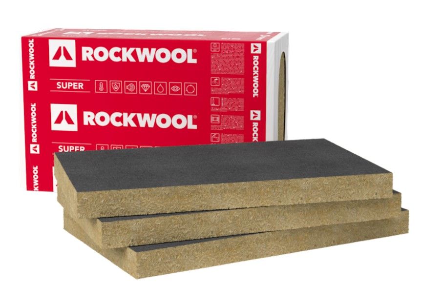 ROCKWOOL Ventirock F Super Pretvēja Izolācijas Plāksnēs | Bazaars.lv