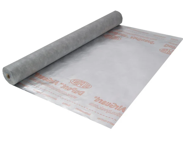 Tyvek DuPont AirGuard Reflective Metalizēta Tvaika Izolācija 1.5x50m, 75m2 | Bazaars.lv