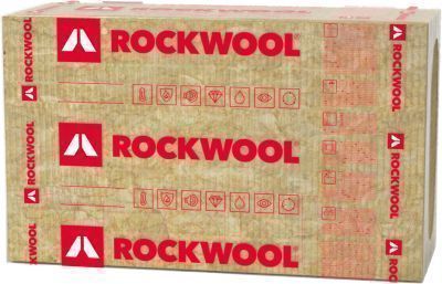 ROCKWOOL Frontrock S Akmens Vate Plāksnēs Fasādei 600x1000mm