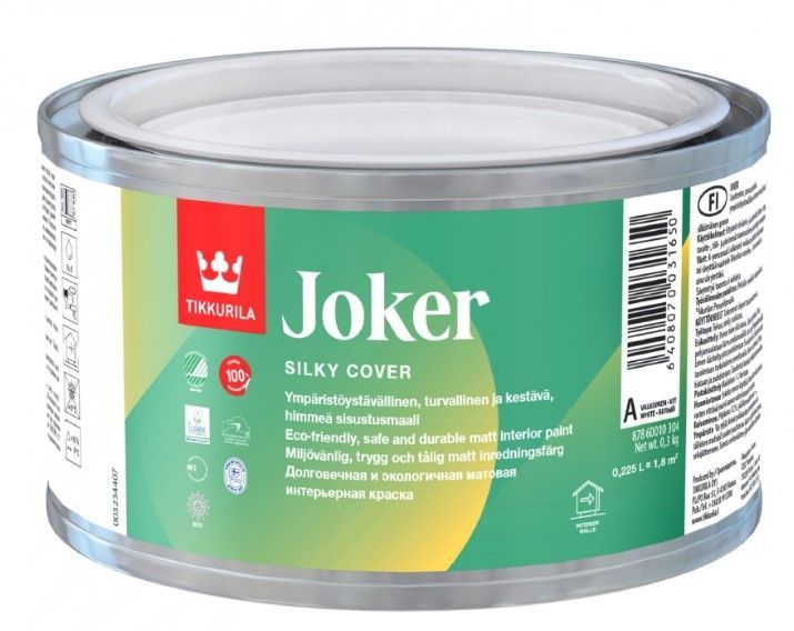 Tikkurila Joker Krāsa Sienām Un Griestiem | Bazaars.lv