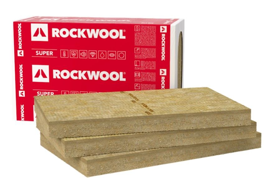 ROCKWOOL Ventirock Super Pretvēja Izolācijas Plāksnēs