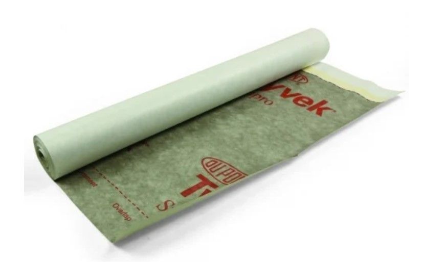 Tyvek Pro Plus Armēta Difuzplēve Ar Mikrospraugām Ar Līmlentu