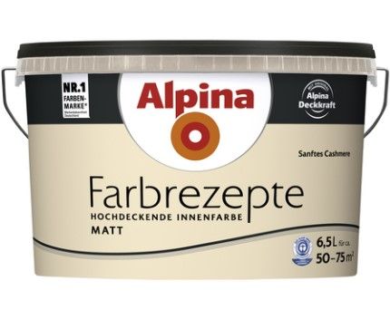 Alpina Farbrezepte Sanftes Cashmere Krāsa Sienām