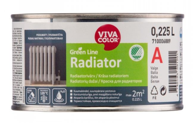 VIVACOLOR Radiator A Krāsa Radiatoriem | Bazaars.lv