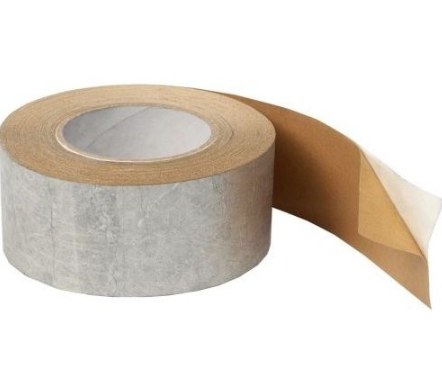 Tyvek Metallised Tape Vienpusēja Atstarojošā Lente, 75mm, 25m | Bazaars.lv