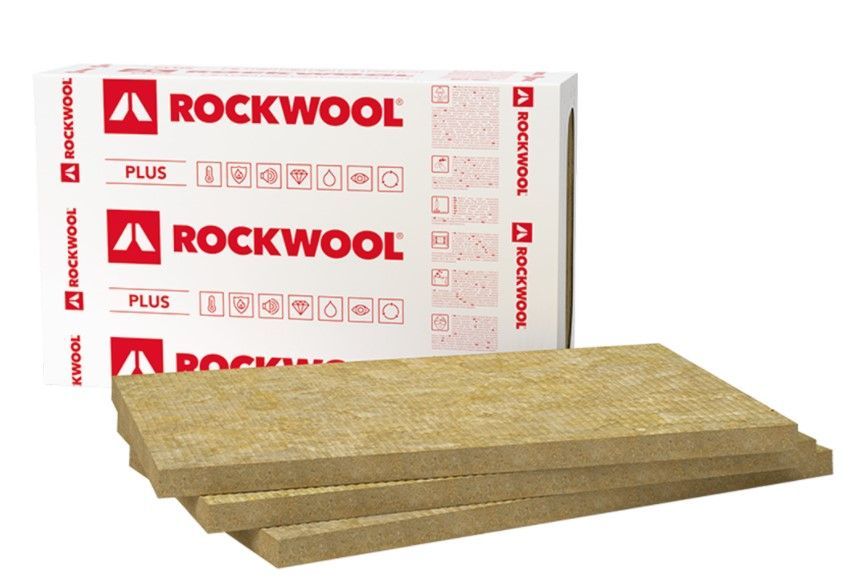 ROCKWOOL Steprock Plus (ND) Grīdas Akmens Vate Plāksnēs