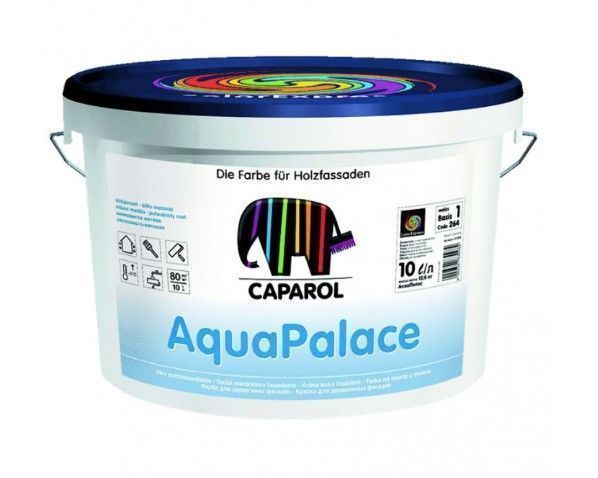 CAPAROL AquaPalace Disperisjas Fasādes Krāsa B1 | Bazaars.lv