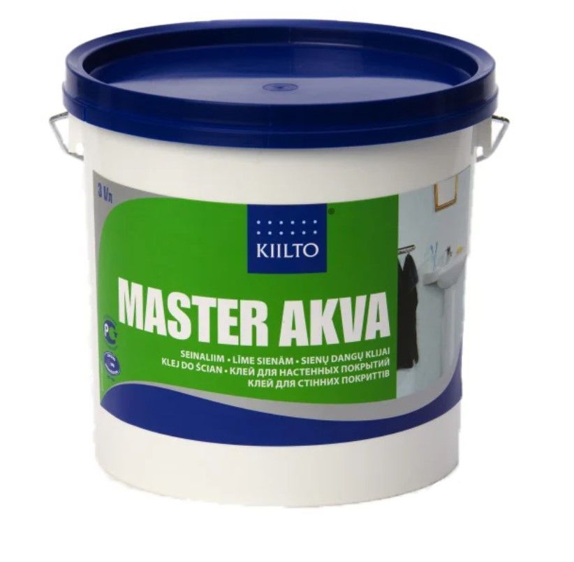 KIILTO Master Akva Tapešu Līme | Bazaars.lv