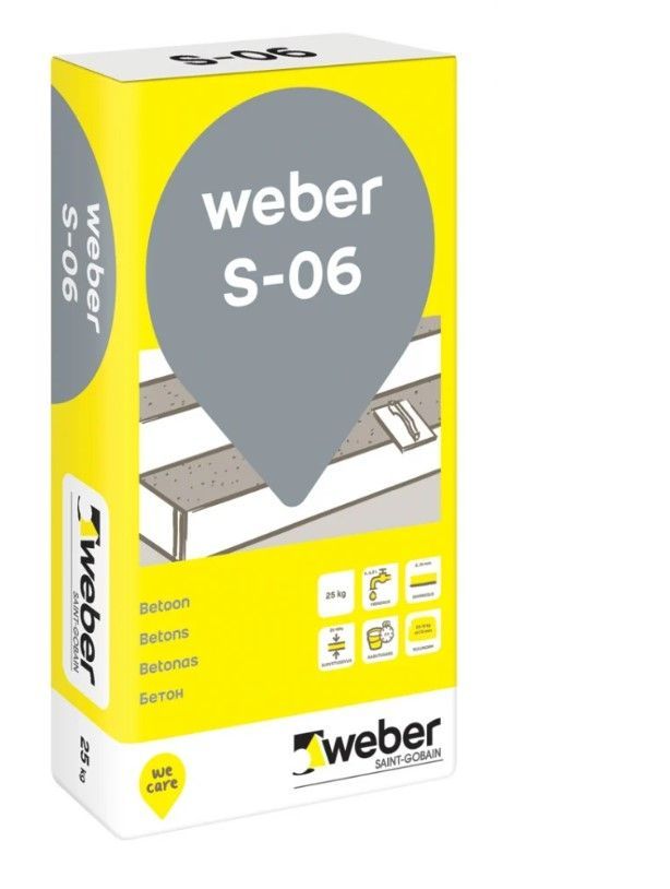 WEBER S06 Ātri Cietējoša Remontjava