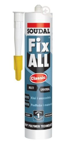 SOUDAL FIX ALL Classic (Flexi) Līme - Hermētiķis, Brūns | Bazaars.lv