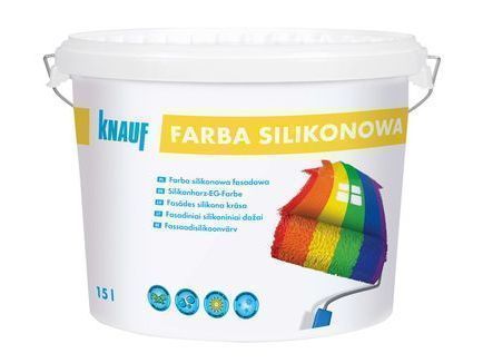 KNAUF Siliconharz EG Farbe Silikona Fasādes Krāsa | Bazaars.lv