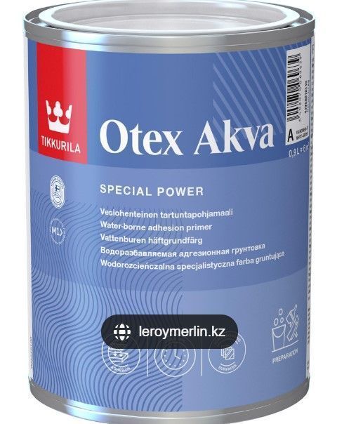 Tikkurila Otex Akva Adhēzijas Gruntskrāsa Matēta | Bazaars.lv