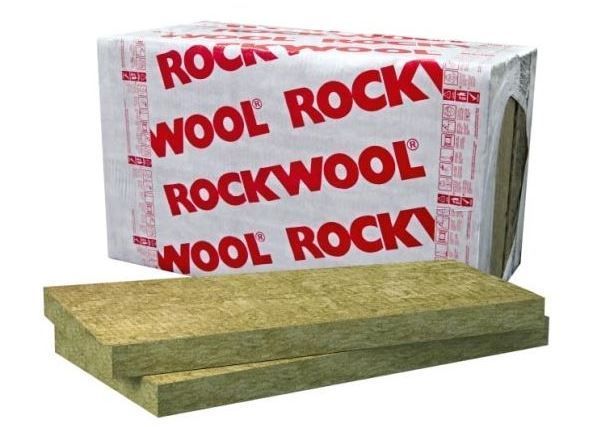 ROCKWOOL Frontrock Plus Akmens Vate Plāksnēs Fasādei 600x1000mm