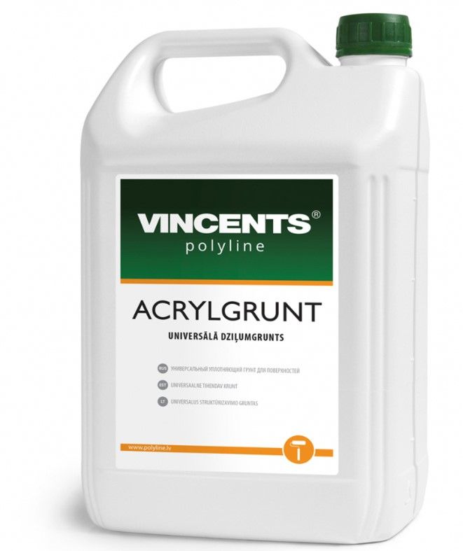 VINCENTS POLYLINE Acrylgrunt Virsmas Grunts | Bazaars.lv