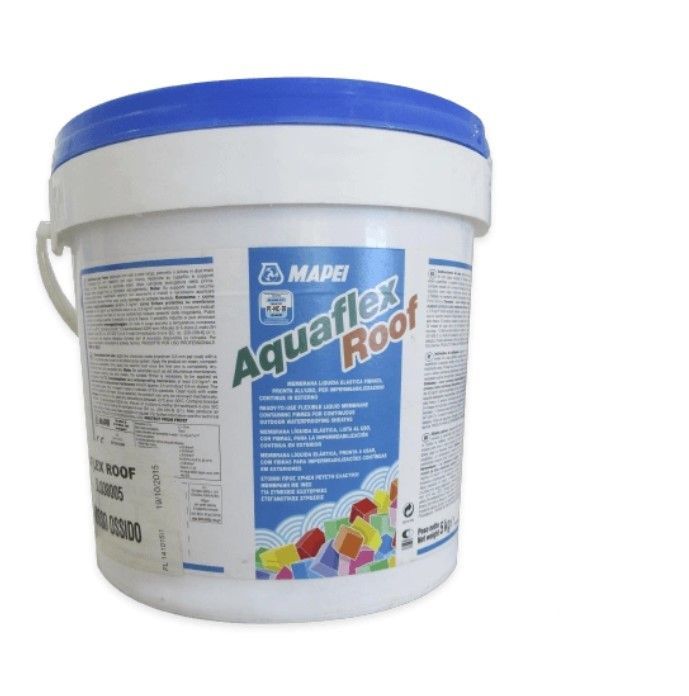 MAPEI Aquaflex Roof Hidroizolācija Armēta Ar Šķiedrām, Pelēka  | Bazaars.lv