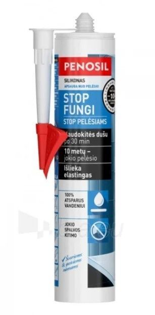 PENOSIL Stop Fungi Sanitārais Silikons